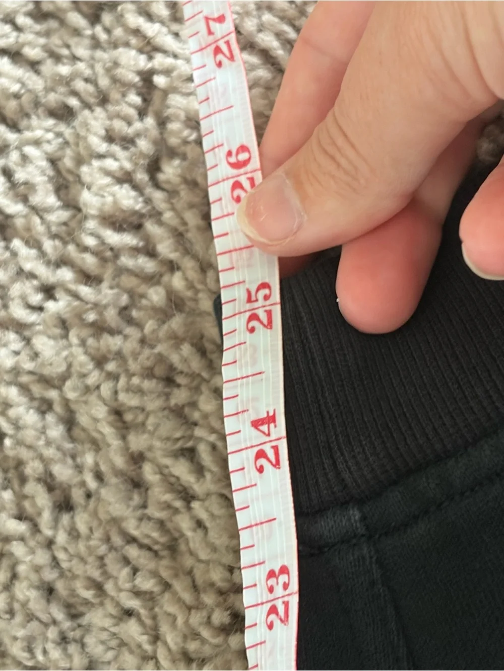 lululemon athletica Black Jogger Sweatpants with Blue Badge